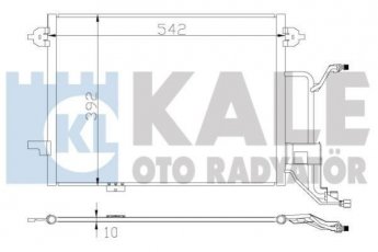Радиатор кондиционера 375500 Kale фото 1