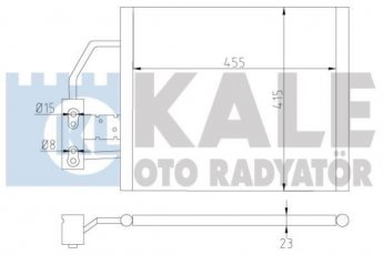 Купить 343055 Kale Радиатор кондиционера БМВ Е39