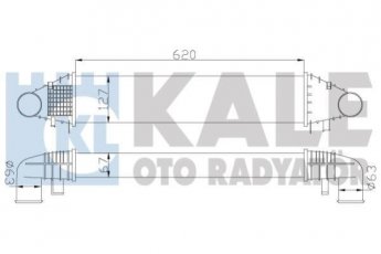 Купить 347700 Kale Интеркулер Mercedes 204 (C 180 Kompressor, C 200 CDI, C 200 Kompressor)