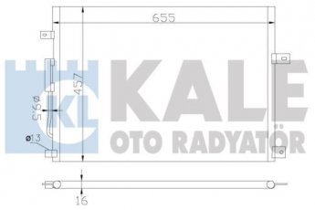 Купить 385700 Kale Радиатор кондиционера Grand Cherokee