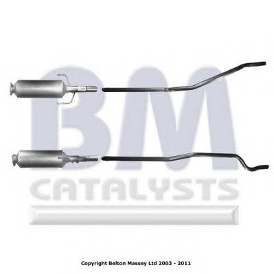 Купити BM11019 BM CATALYSTS Сажевий фільтр Combo 1.3 CDTI 16V