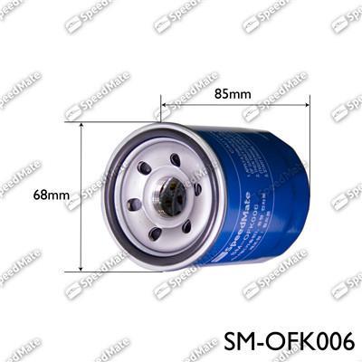 Купить SM-OFK006 SK SPEEDMATE Масляный фильтр  Мазда 626 (1.6, 1.8, 2.0, 2.2, 2.5)