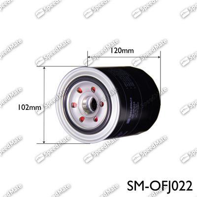Купити SM-OFJ022 SK SPEEDMATE Масляний фільтр  Авенсіс Т22 2.0 D-4D
