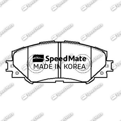 Купить SM-BPJ025 SK SPEEDMATE Тормозные колодки Corolla