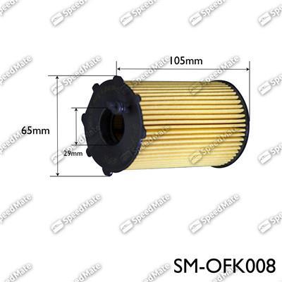 Купити SM-OFK008 SK SPEEDMATE Масляний фільтр 