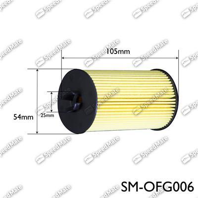 Купити SM-OFG006 SK SPEEDMATE Масляний фільтр  Astra (G, H, J) (1.2, 1.4, 1.6, 1.8)