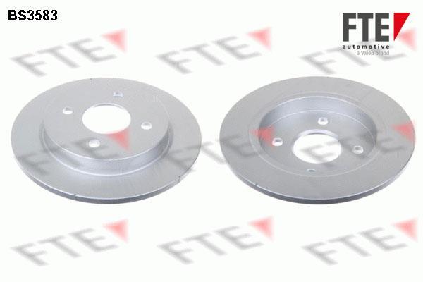 Купить BS3583 FTE Тормозные диски Fiesta (5, 6) (1.0, 1.0 EcoBoost, ST150)