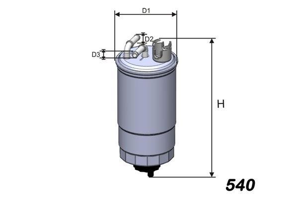 Купить M276 MISFAT Топливный фильтр  Алхамбра (1.9, 2.0)