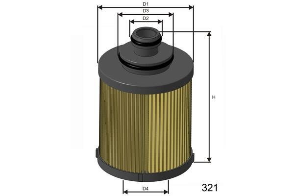 Купить L114 MISFAT Масляный фильтр  Фиорино 1.3 D Multijet