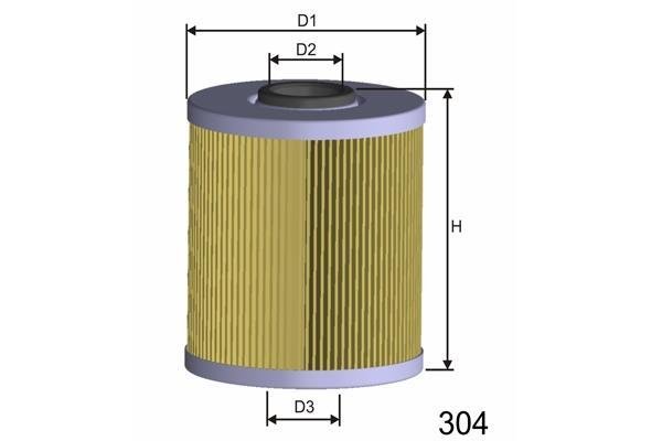 Топливный фильтр F105 MISFAT –  фото 1