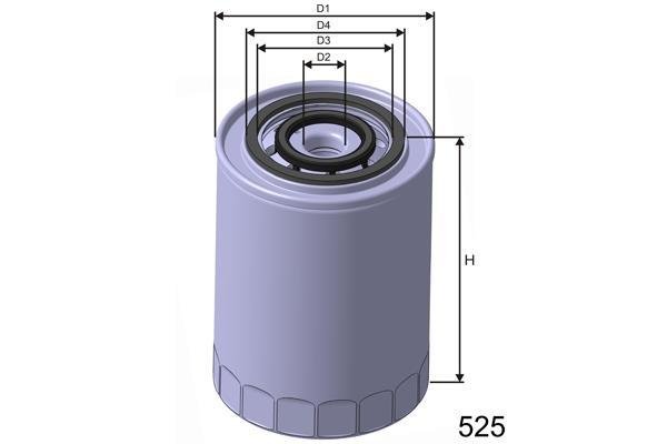 Купить Z303 MISFAT Масляный фильтр  Boxer (2.8 D, 2.8 HDI, 2.8 HDi)