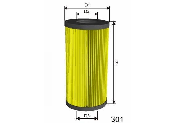 Купити L586 MISFAT Масляний фільтр  Rexton (2.3, 2.7, 2.8, 3.2)