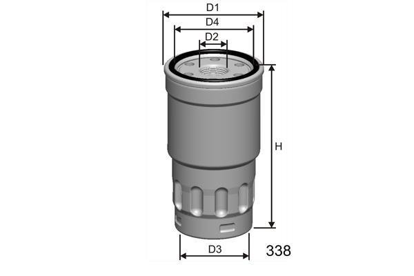 Купить M413 MISFAT Топливный фильтр  Авенсис (Т22, Т25, Т27) (2.0, 2.2)