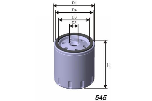 Купити Z188 MISFAT Масляний фільтр  Ескорт (3, 4, 5, 6, 7) (1.1, 1.3)