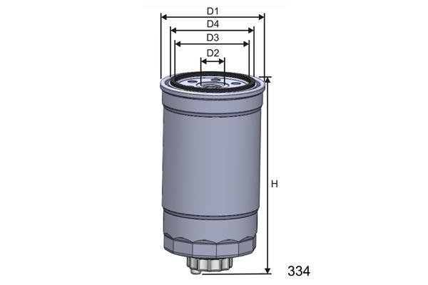 Купить M351A MISFAT Топливный фильтр  Омега (А, Б) (2.3, 2.5)