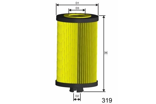 Купить L007 MISFAT Масляный фильтр  Варио (4.2, 4.3)