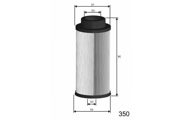 Купить F011 MISFAT Топливный фильтр  МАН  (10.5, 12.4)