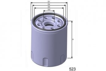 Купить Z255 MISFAT Масляный фильтр  Aveo (1.2, 1.4, 1.5)