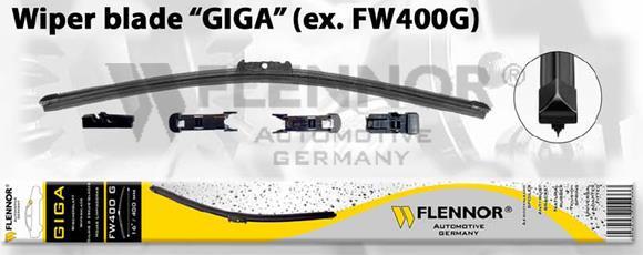 Купити FW450G Flennor Двірники Megane 2 (1.5, 1.6, 1.9, 2.0)