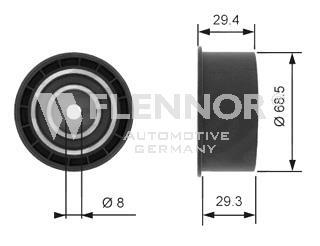 Купить FU14102 Flennor Ролик приводного ремня Астра (2.0 GSI 16V, 2.0 i 16V)