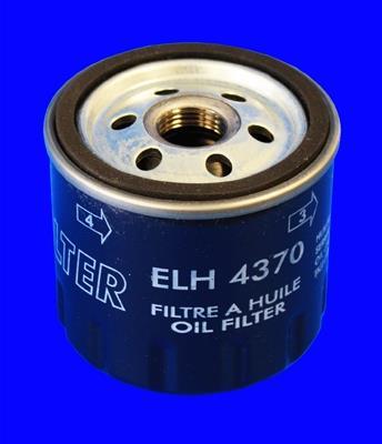 Масляный фильтр ELH4370 MECAFILTER –  фото 2