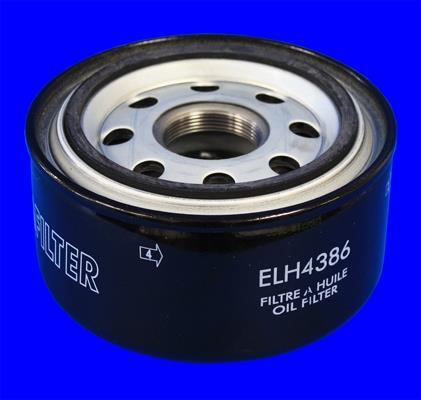 Масляний фільтр ELH4386 MECAFILTER –  фото 2