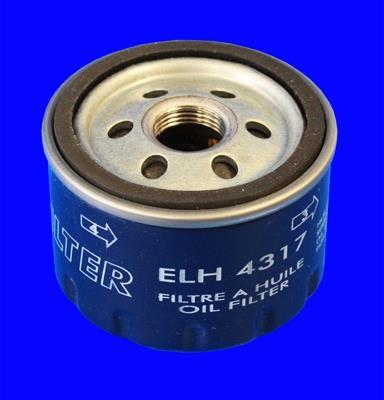 Масляный фильтр ELH4317 MECAFILTER –  фото 2