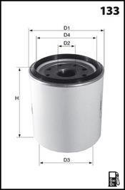 Купити ELG5569 MECAFILTER Паливний фільтр  DAF CF (10.8, 12.9)