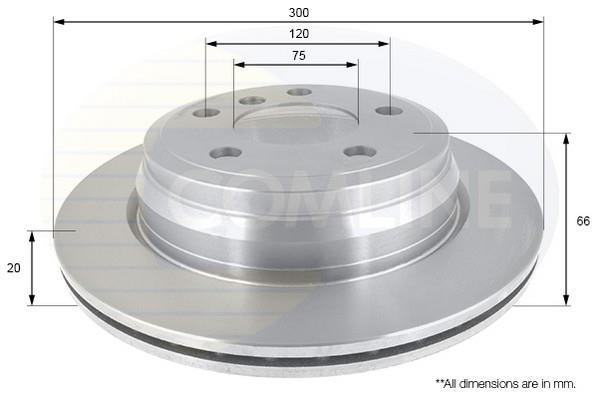 Купить ADC1776V Comline Тормозные диски 4-series (F32, F33, F36) (1.5, 2.0, 3.0)