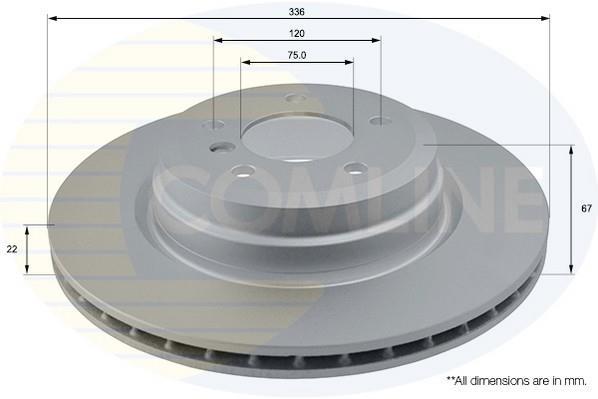 Тормозной диск ADC1729V Comline фото 1