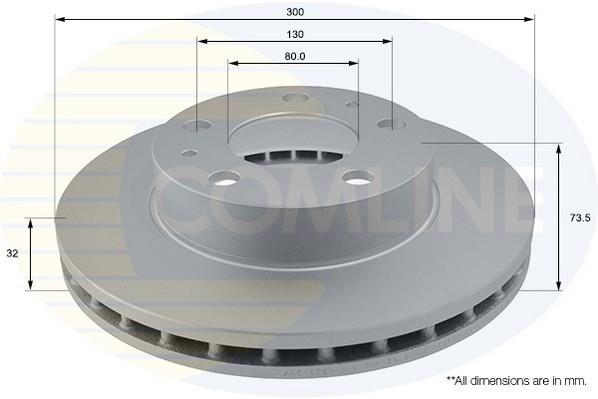 Купить ADC1572V Comline Тормозные диски Boxer (2.0, 2.2, 3.0)