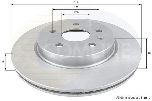 Купить ADC1144V Comline Тормозные диски Малибу (2.0 D, 2.4)