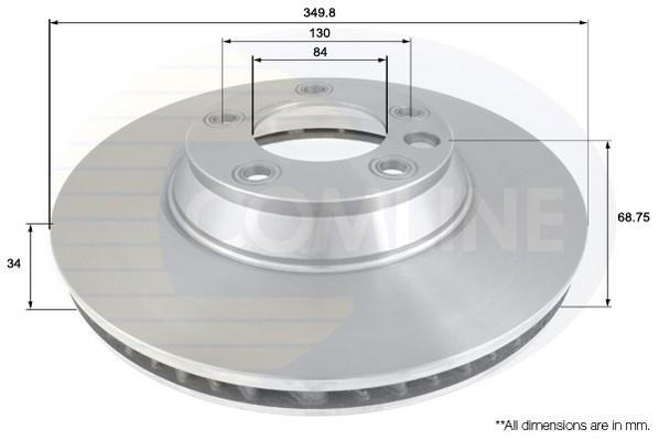 Купить ADC1474V Comline Тормозные диски Ауди Ку7 (3.0, 3.6, 4.1, 4.2, 5.9)