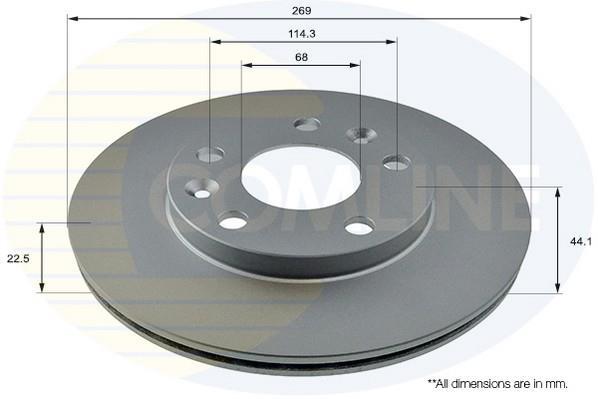 Купить ADC2730V Comline Тормозные диски Duster (1.5, 1.6, 2.0)
