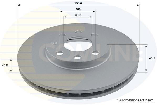 Купить ADC1105V Comline Тормозные диски Zafira A 2.0 DI 16V