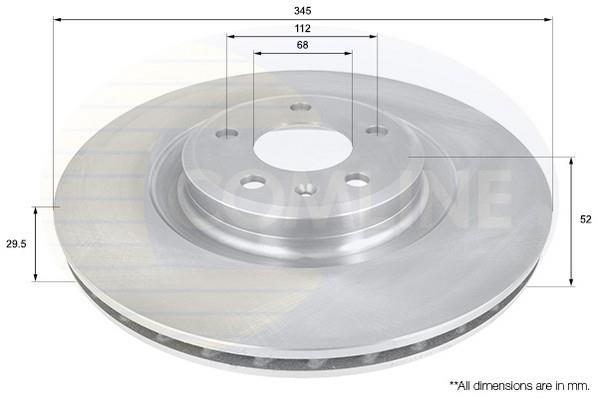 Купить ADC1479V Comline Тормозные диски Audi Q5 (2.0, 3.0, 3.2)