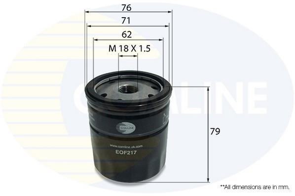 Купити EOF217 Comline Масляний фільтр  Астра (Ф, Г, H) (1.4, 1.6, 1.7, 1.8, 2.0)