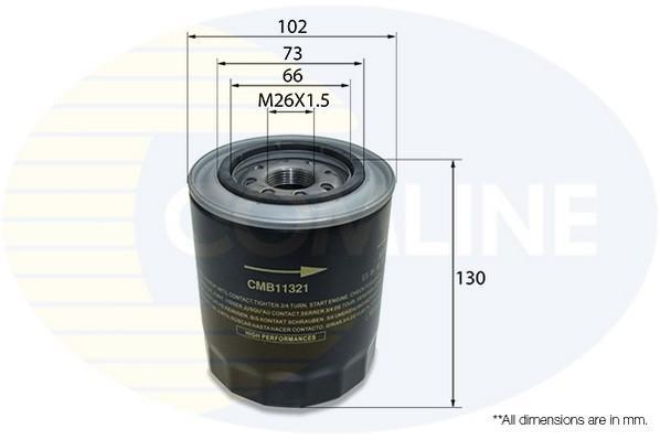 Купить CMB11321 Comline Масляный фильтр  Hyundai H1 (2.5 D, 2.5 TD, 2.5 TD 4WD)