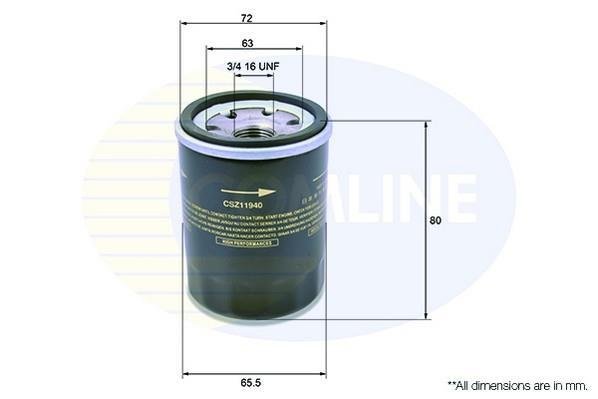 Купити CSZ11940 Comline Масляний фільтр  Сузукі СХ4 (1.5, 1.6)