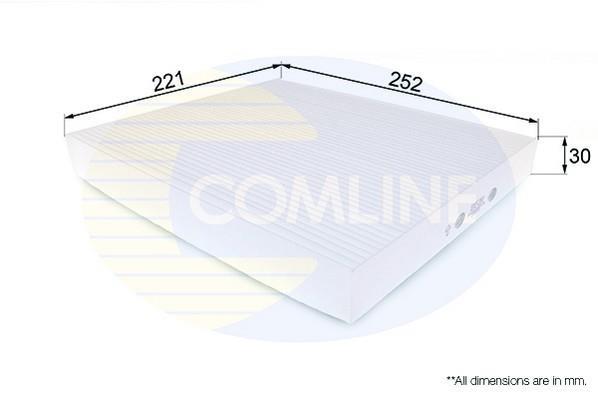 Купить EKF210 Comline Салонный фильтр  Грандер (2.2 CRDi, 3.3)
