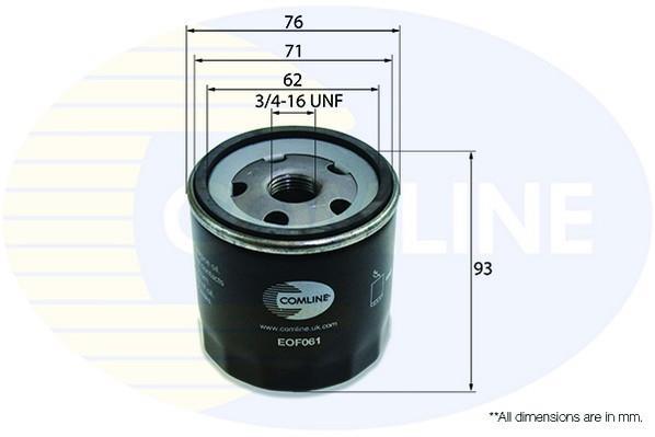 Купить EOF061 Comline Масляный фильтр  Леон (1.4 16V, 1.6 16 V)