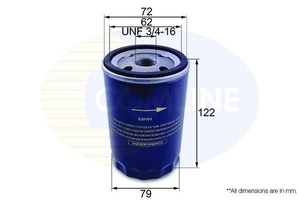Купить EOF053 Comline Масляный фильтр  БМВ Е30 (1.8, 2.0, 2.3, 2.5, 2.7)