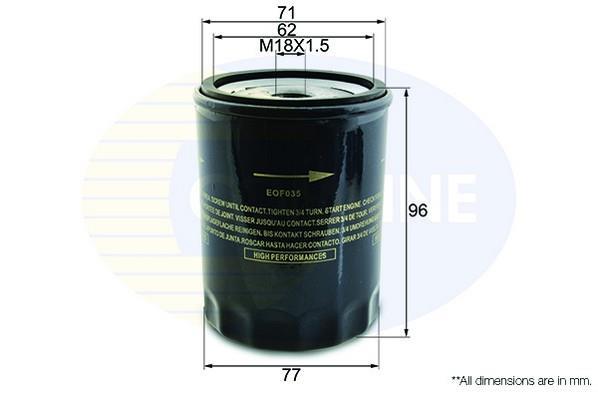 Купить EOF035 Comline Масляный фильтр  Astra F 1.7 D