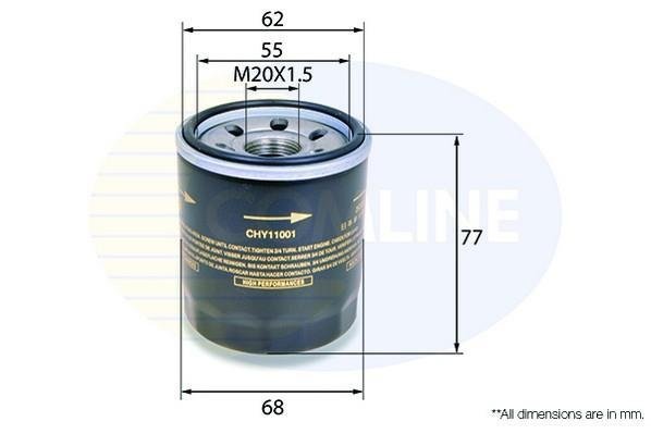 Купити CHY11001 Comline Масляний фільтр  Х-Трейл (2.0, 2.0 FWD)