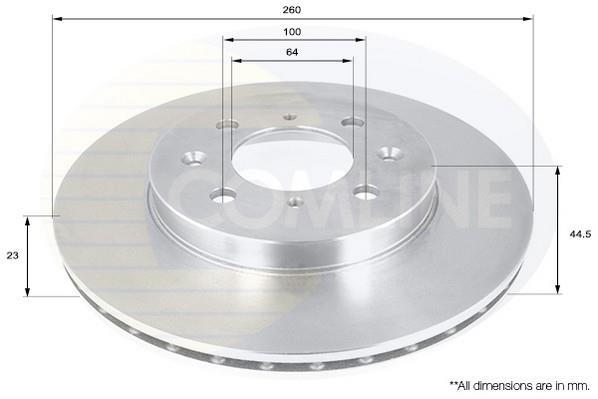 Купити ADC0554V Comline Гальмівні диски