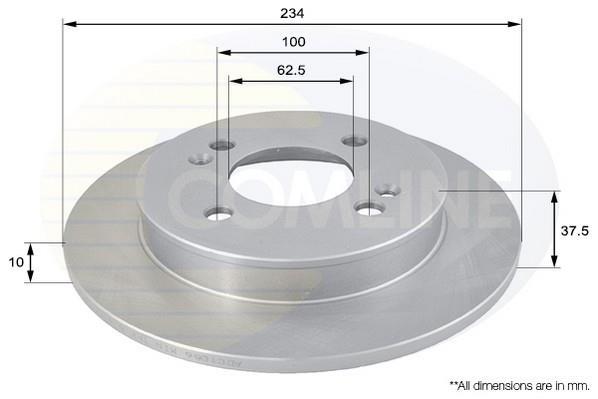 Купити ADC1056 Comline Гальмівні диски Піканто (1.0, 1.1, 1.2)