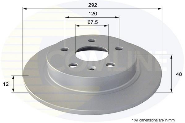 Купить ADC1145 Comline Тормозные диски Малибу (2.0 D, 2.4)