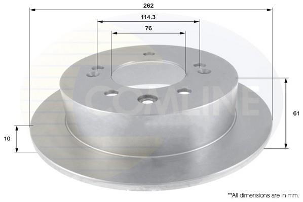 Купити ADC2406 Comline Гальмівні диски Elantra (1.6 CRDi, 1.6 CVVT, 2.0 CVVT)
