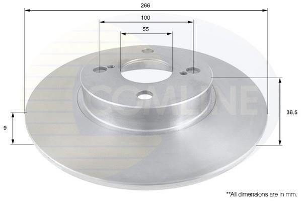 Купить ADC0155 Comline Тормозные диски Corolla (100, 110)