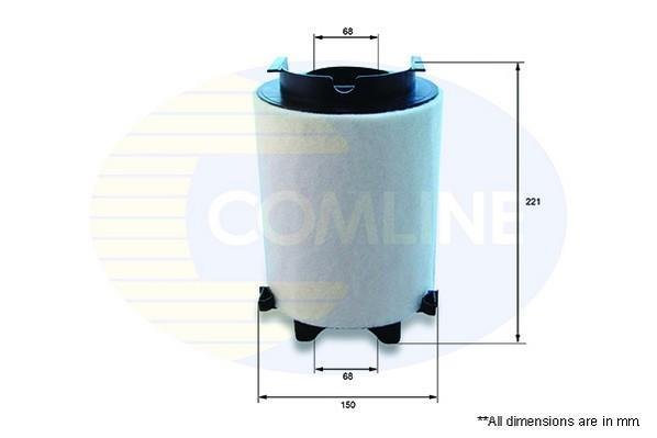 Купить EAF713 Comline Воздушный фильтр  Румстер 1.2 TSI